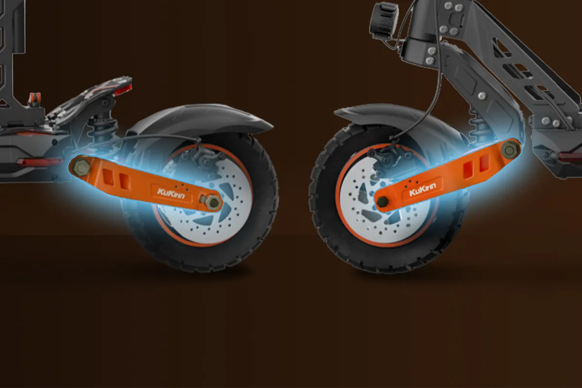 KUKIRIN G2 Max four-arm suspension