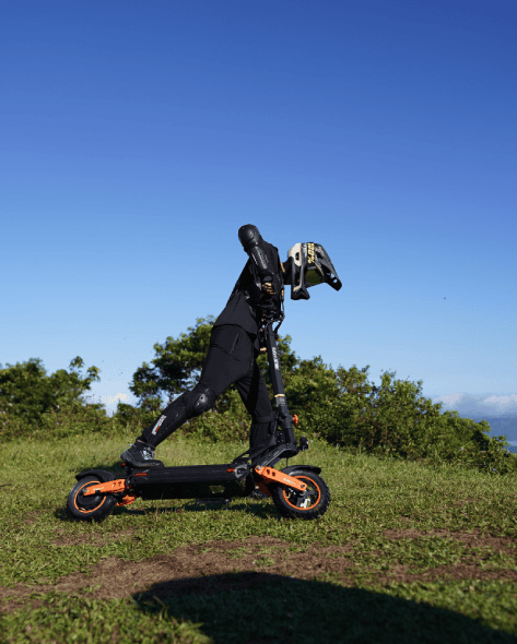 KUKIRIN G2 Max display in gear 2, 18 mph