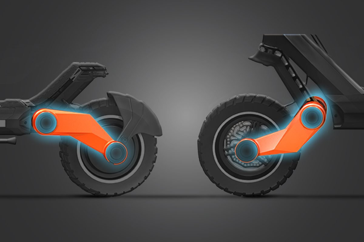KUKIRIN G3 four-arm suspension