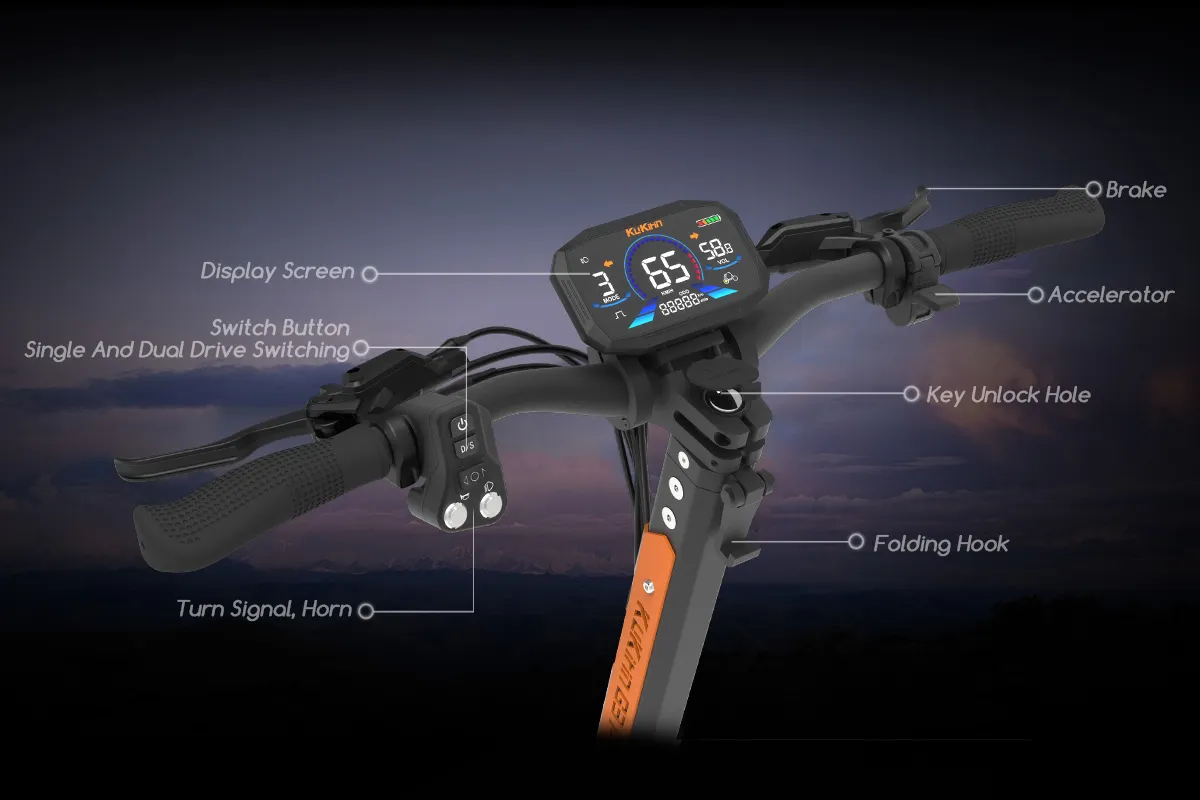 KUKIRIN G3 Pro button controls