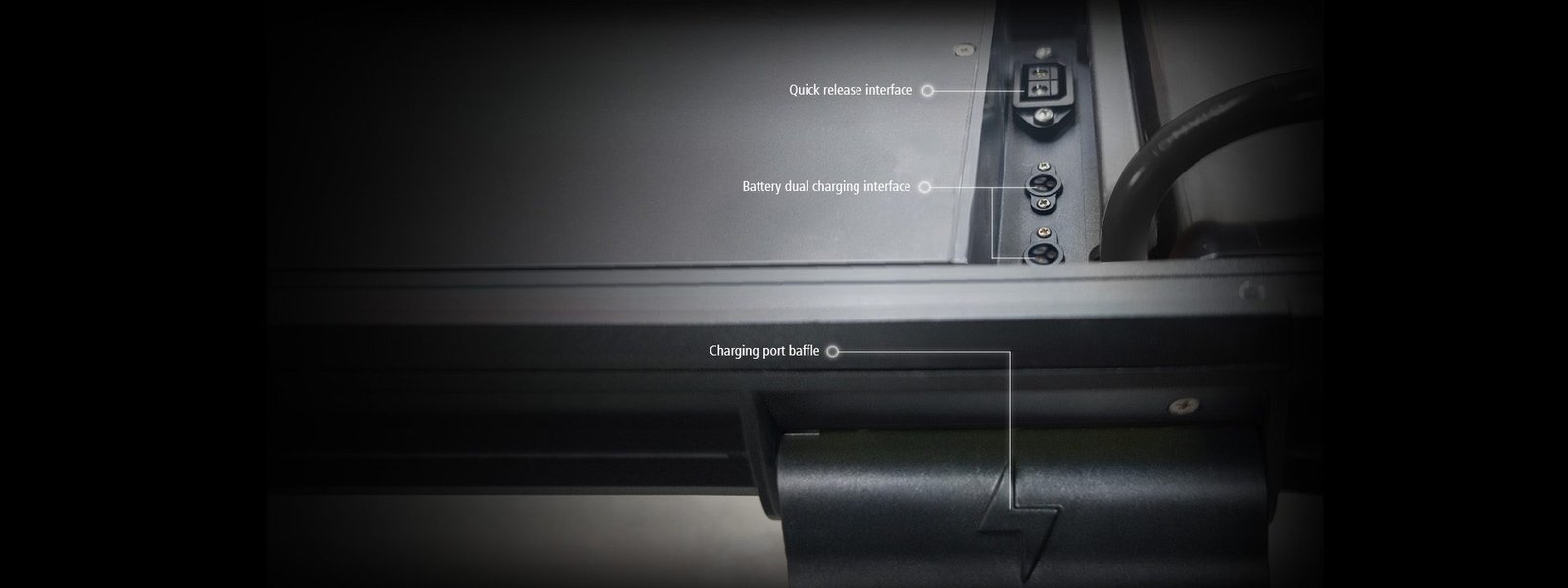KUKIRIN G3 Pro dual charging ports