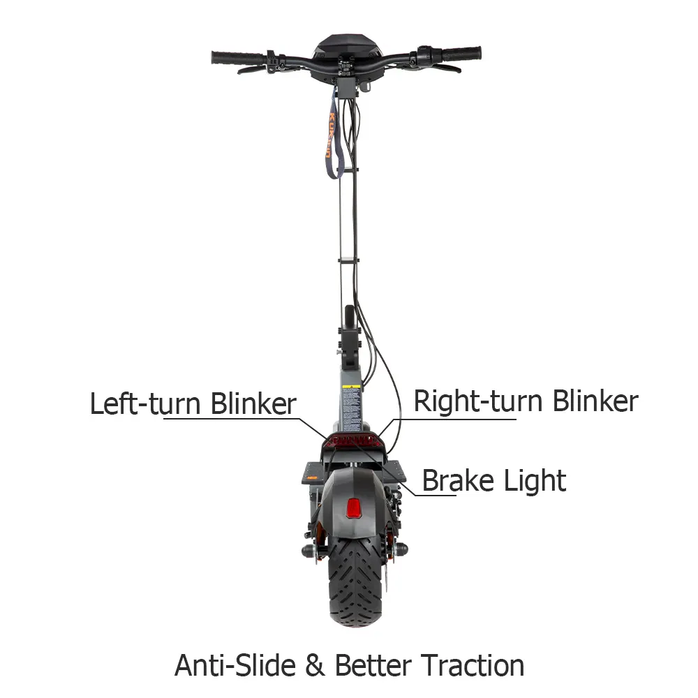 KUKIRIN G4 turn signals and brake light