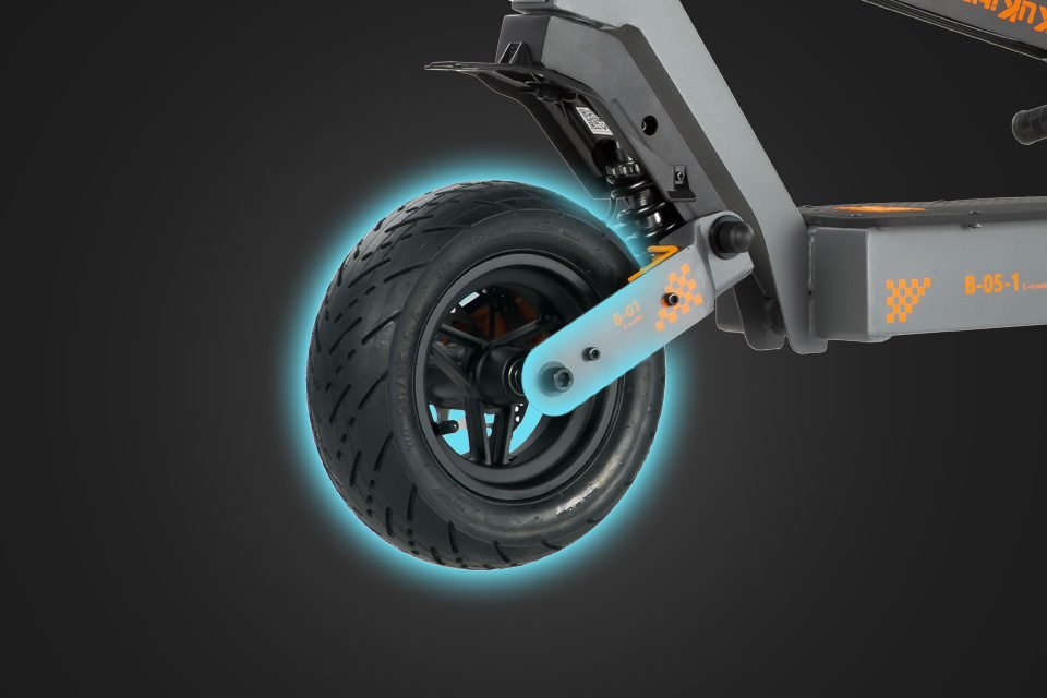 KUKIRIN G4 11-inch tubeless tires