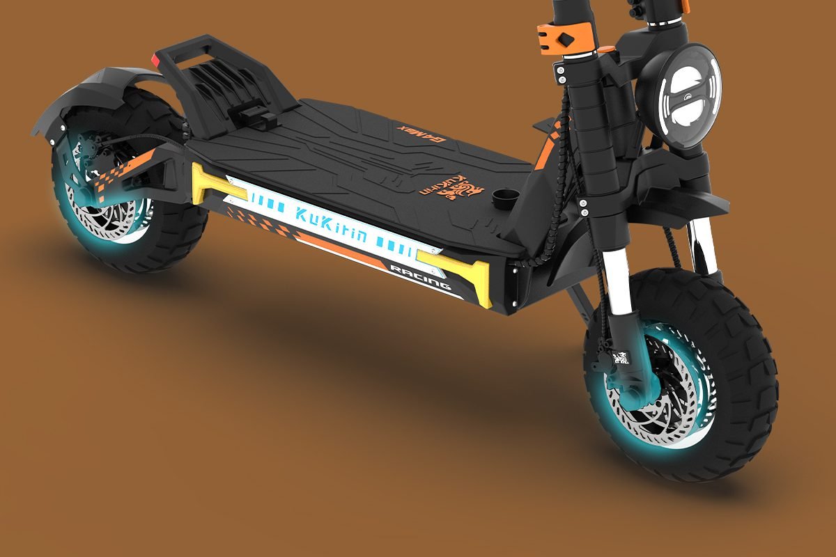 KUKIRIN G4 Max four-piston brakes