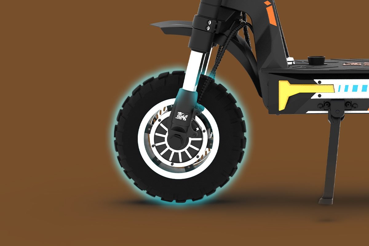 KUKIRIN G4 Max 12-inch off-road tires