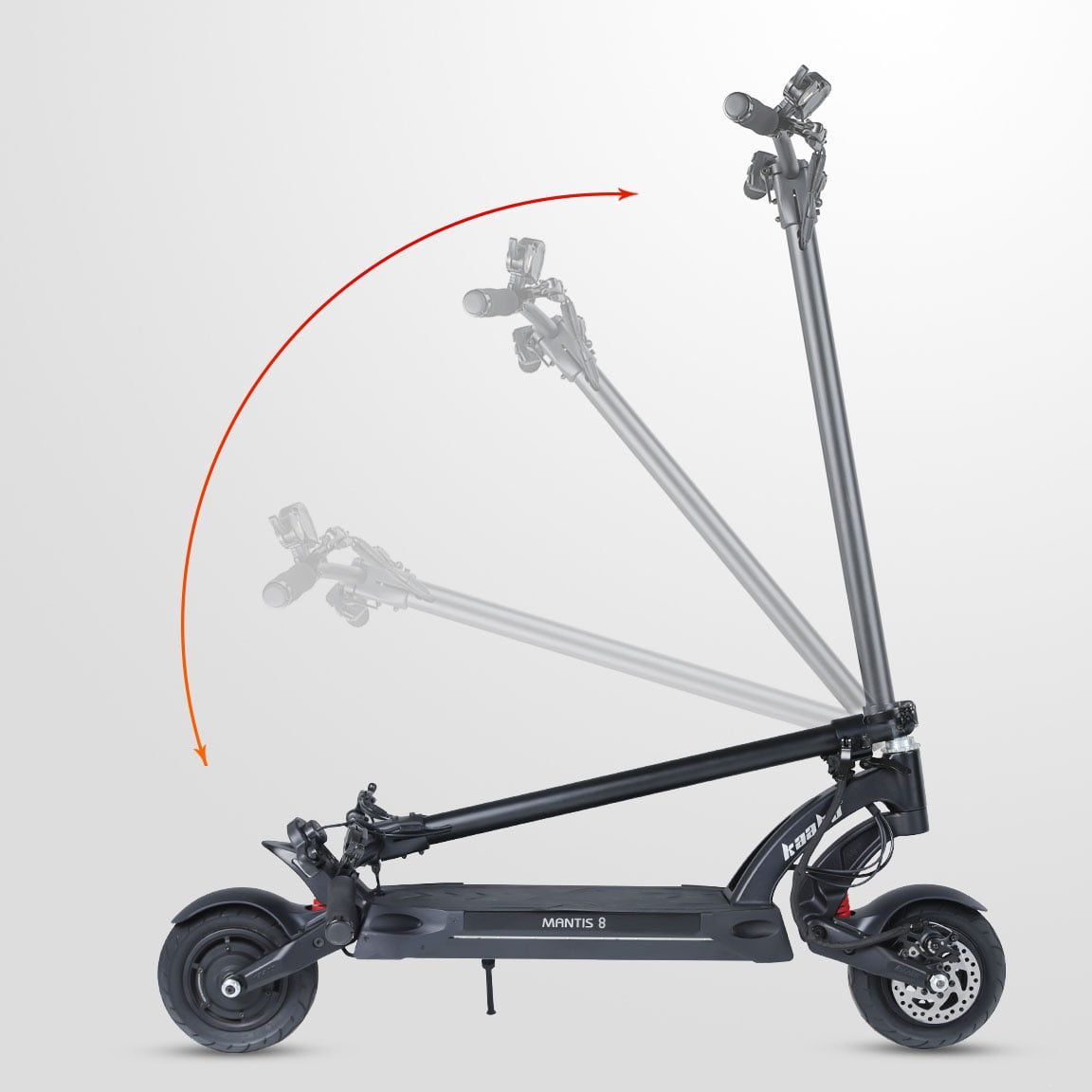 Folding aluminum frame