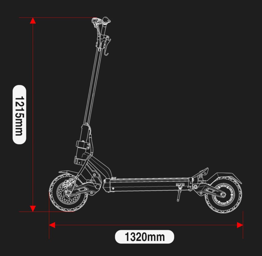 Miniwalker Tiger 10 Pro+ electric scooter, photo 8