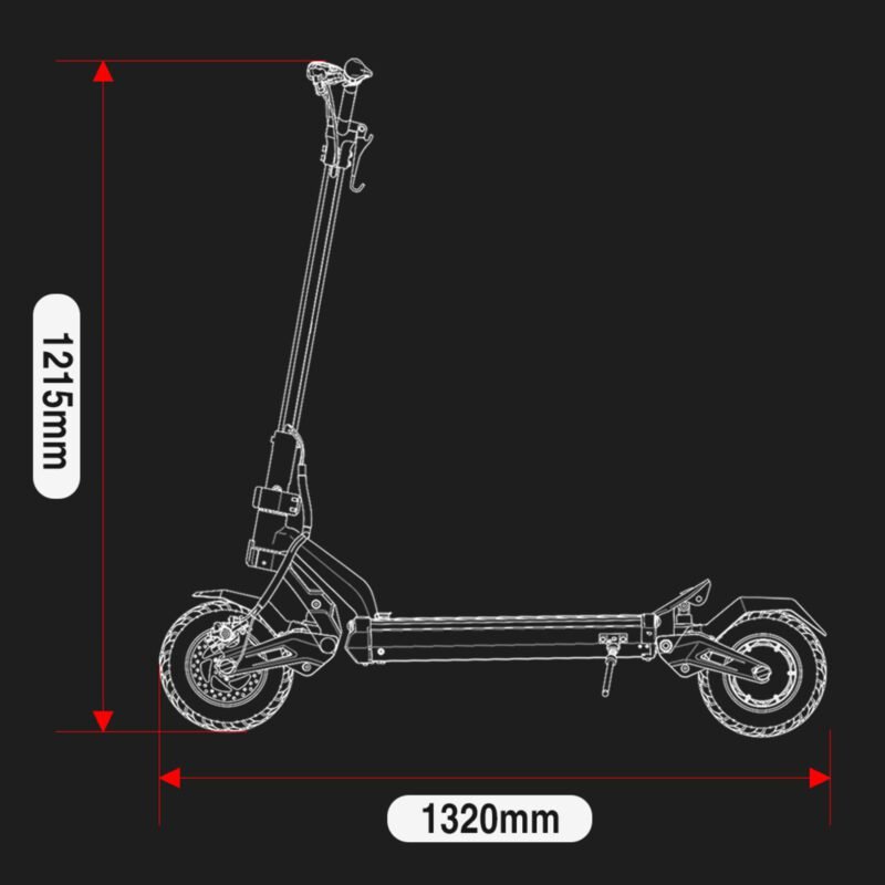 Miniwalker Tiger 10 Pro+ electric scooter, photo 8