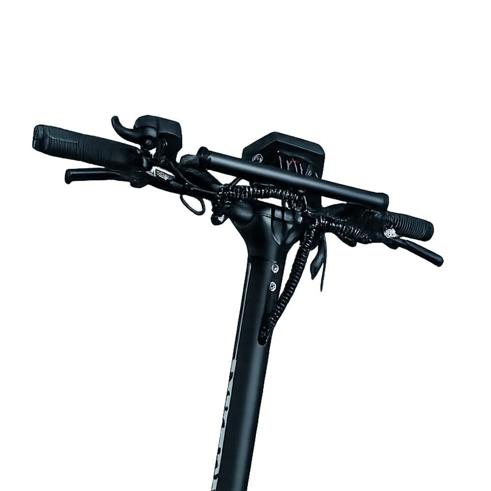 Handlebar extender mounted on a scooter