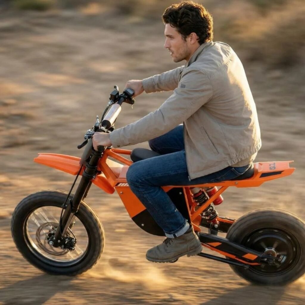 NANROBOT KD2W14 Electric Dirt Bike, photo 3