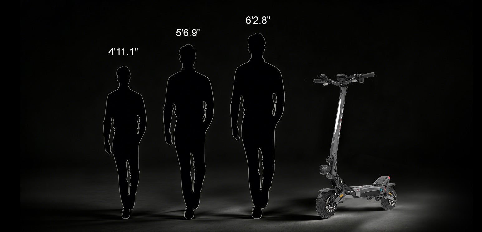 Size next to a rider