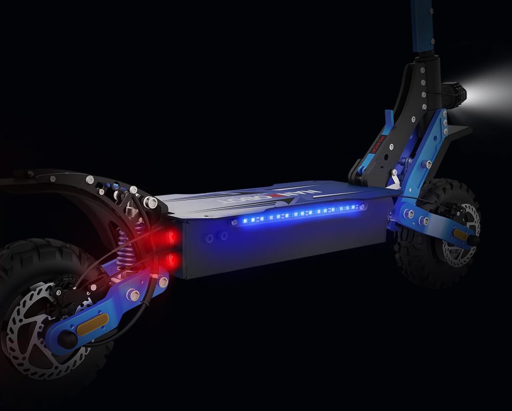 NANROBOT D4+MAX electric scooter, nanrobot d4+max lighting system