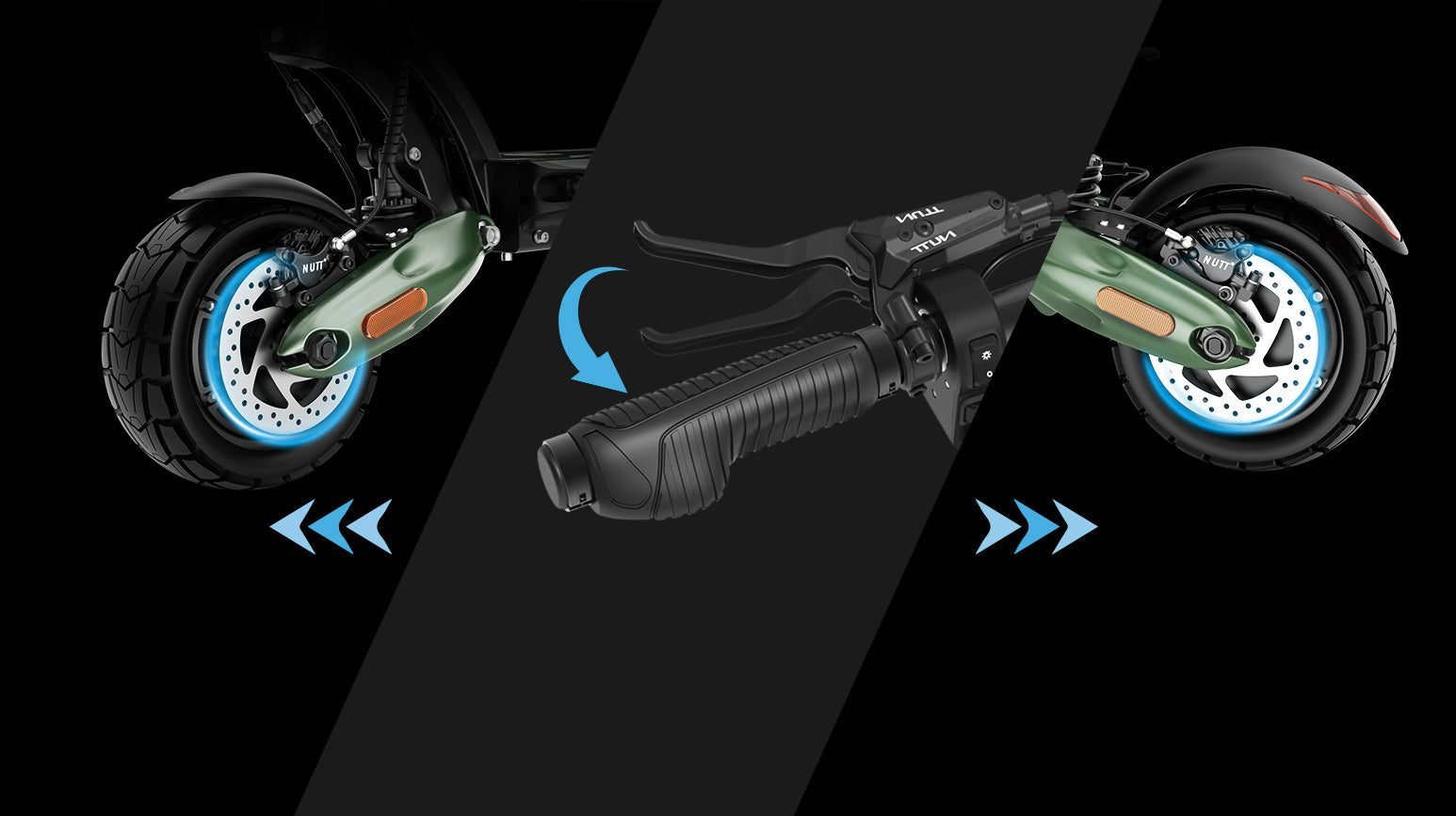NUTT hydraulic brakes + EBS