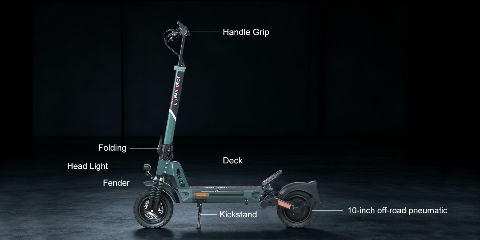 NANROBOT G1 electric scooter, built for a steady ride