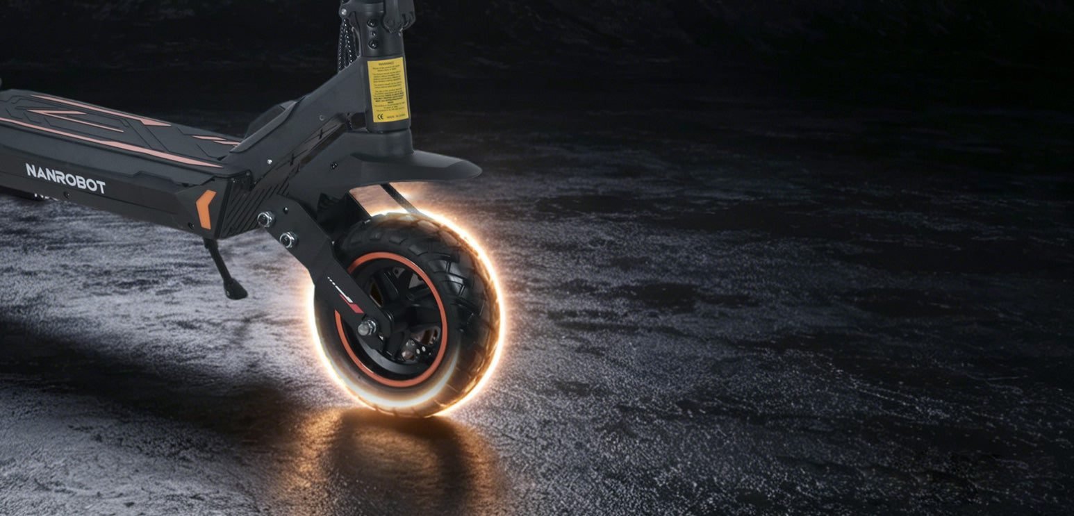 NANROBOT G2 electric scooter, 10-inch heavy-duty tires