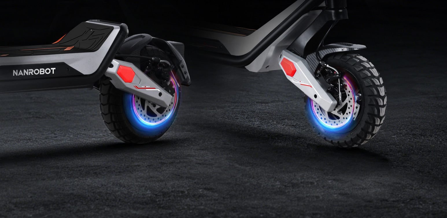 Dual mechanical disc brakes