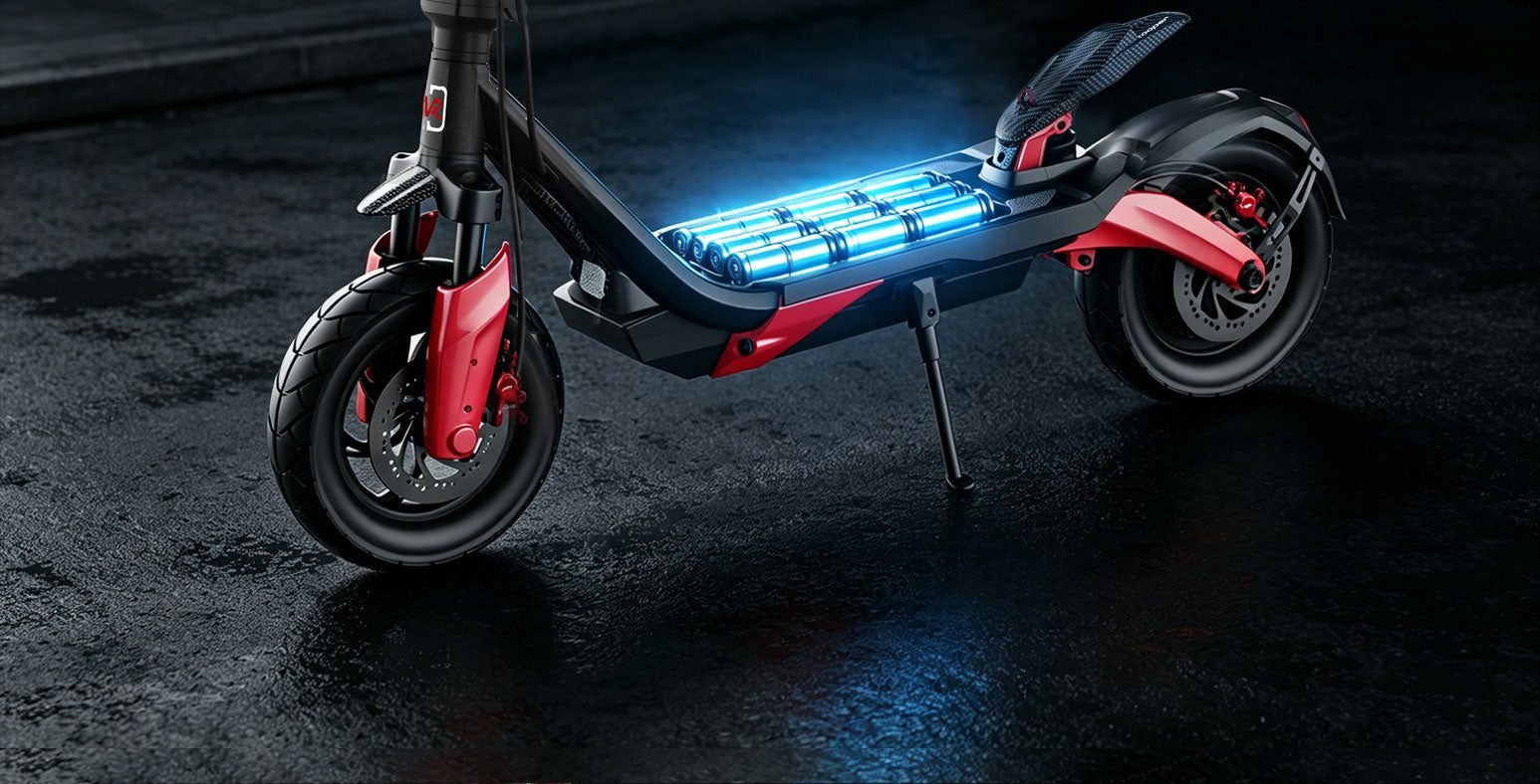 NANROBOT G4 electric scooter, range: about 25 to 31 miles