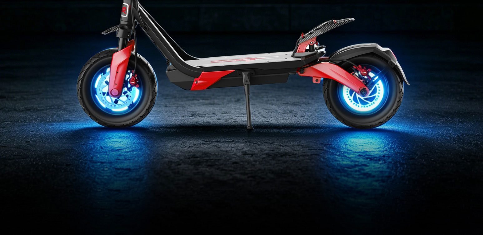 NANROBOT G4 electric scooter, dual hydraulic disc brakes