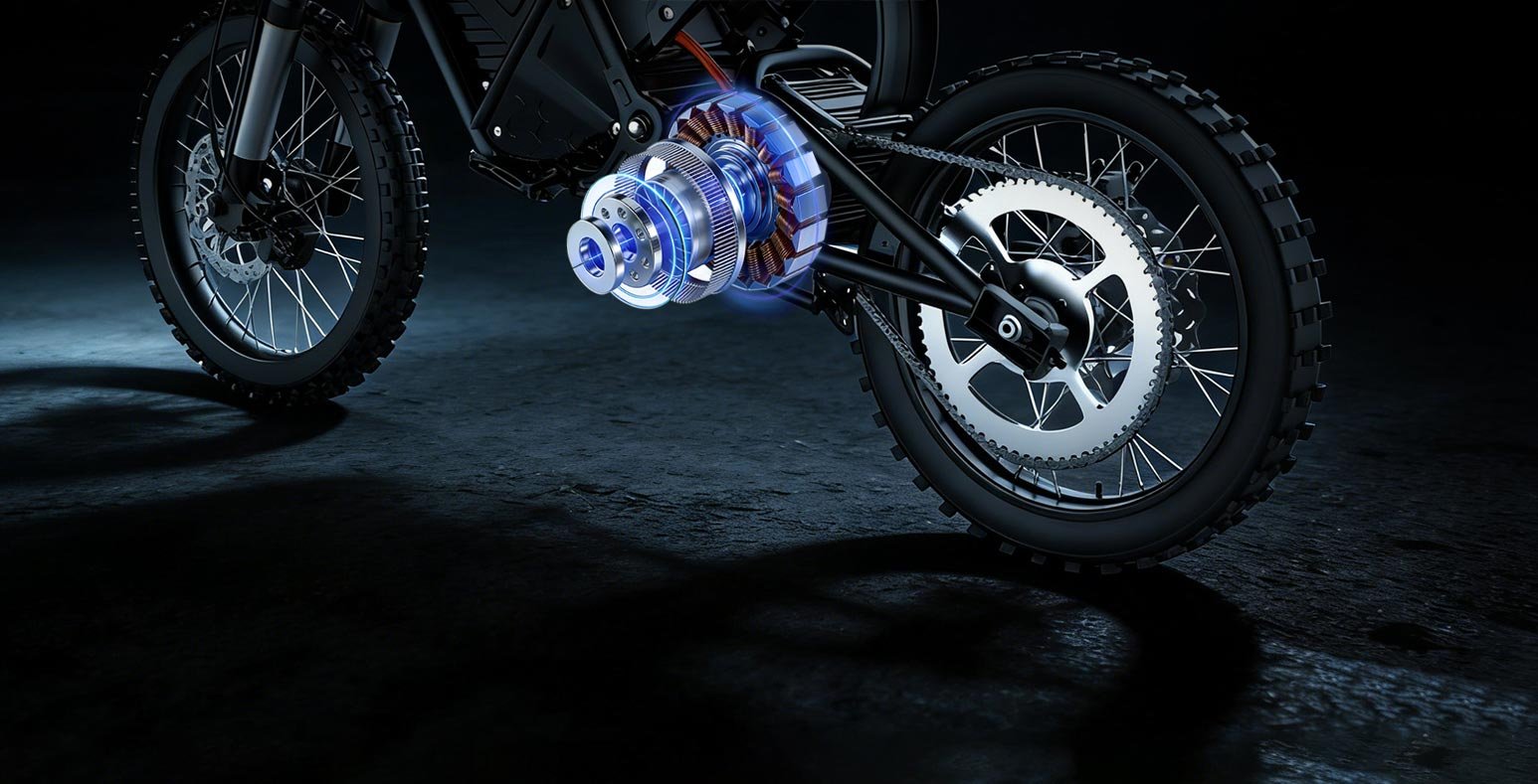 NANROBOT GT-R electric dirt bike, 36 mph top speed