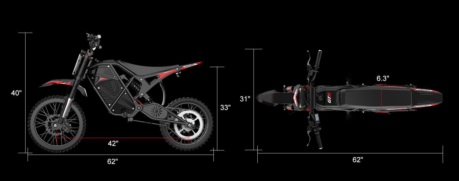 NANROBOT GT-R electric dirt bike, built for the wild