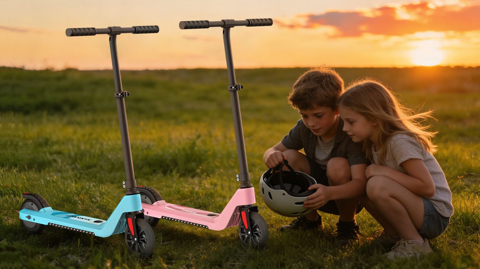 NANROBOT K1 electric scooter, a first electric scooter for kids