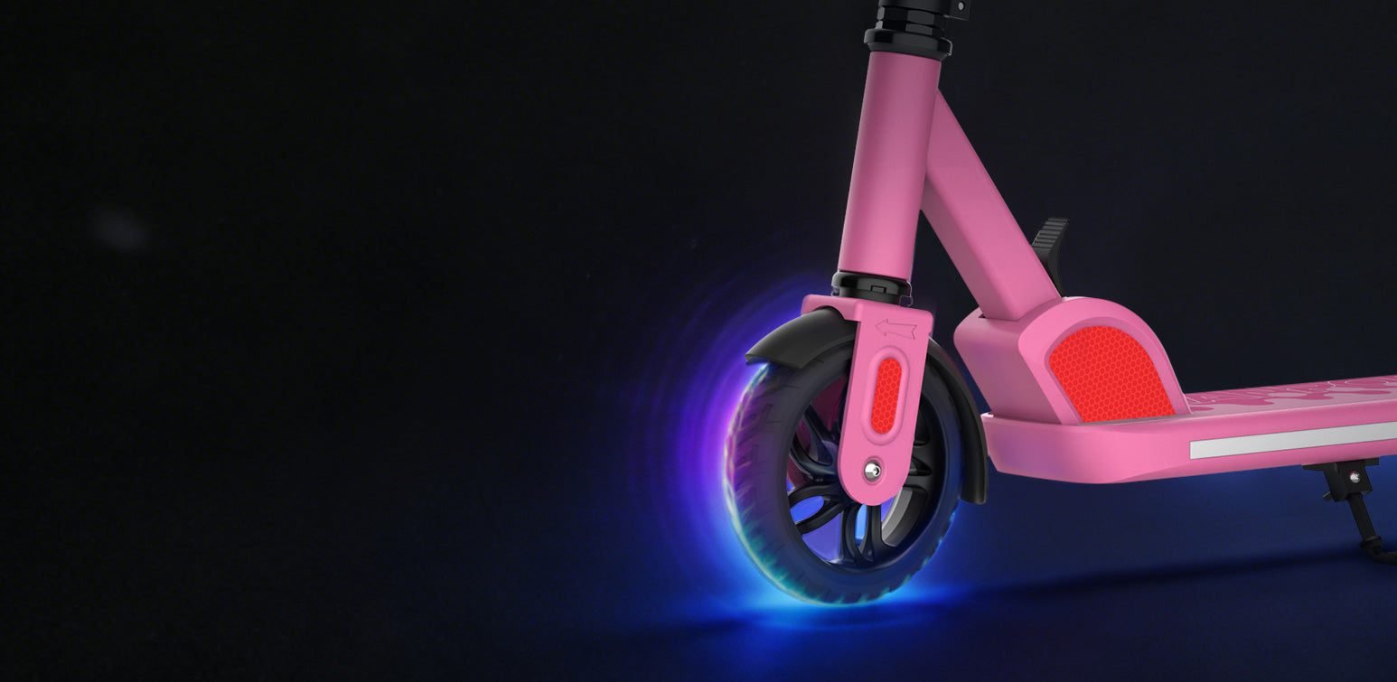NANROBOT K2 electric scooter, easy foot brake