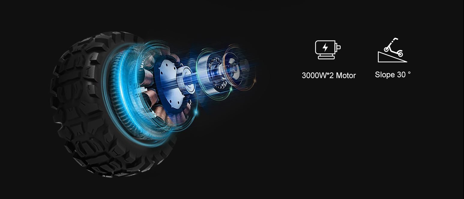 NANROBOT LS7+ 72V electric scooter, nanrobot ls7+ 72v two 3,000 w motors
