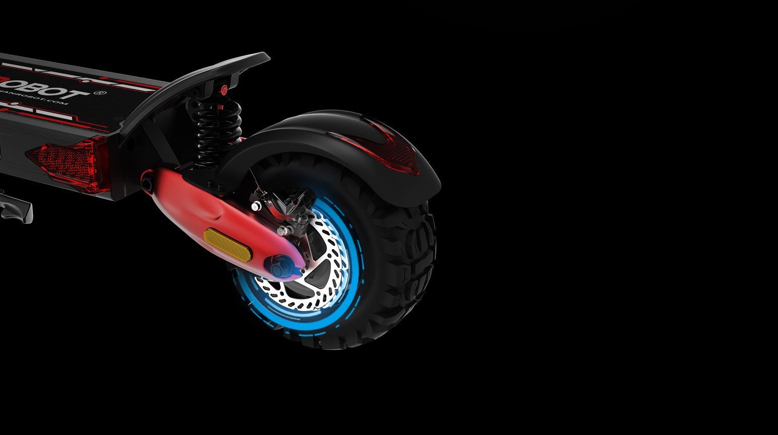 NANROBOT LS7+ 72V electric scooter, nanrobot ls7+ 72v four-piston nutt brakes + ebs