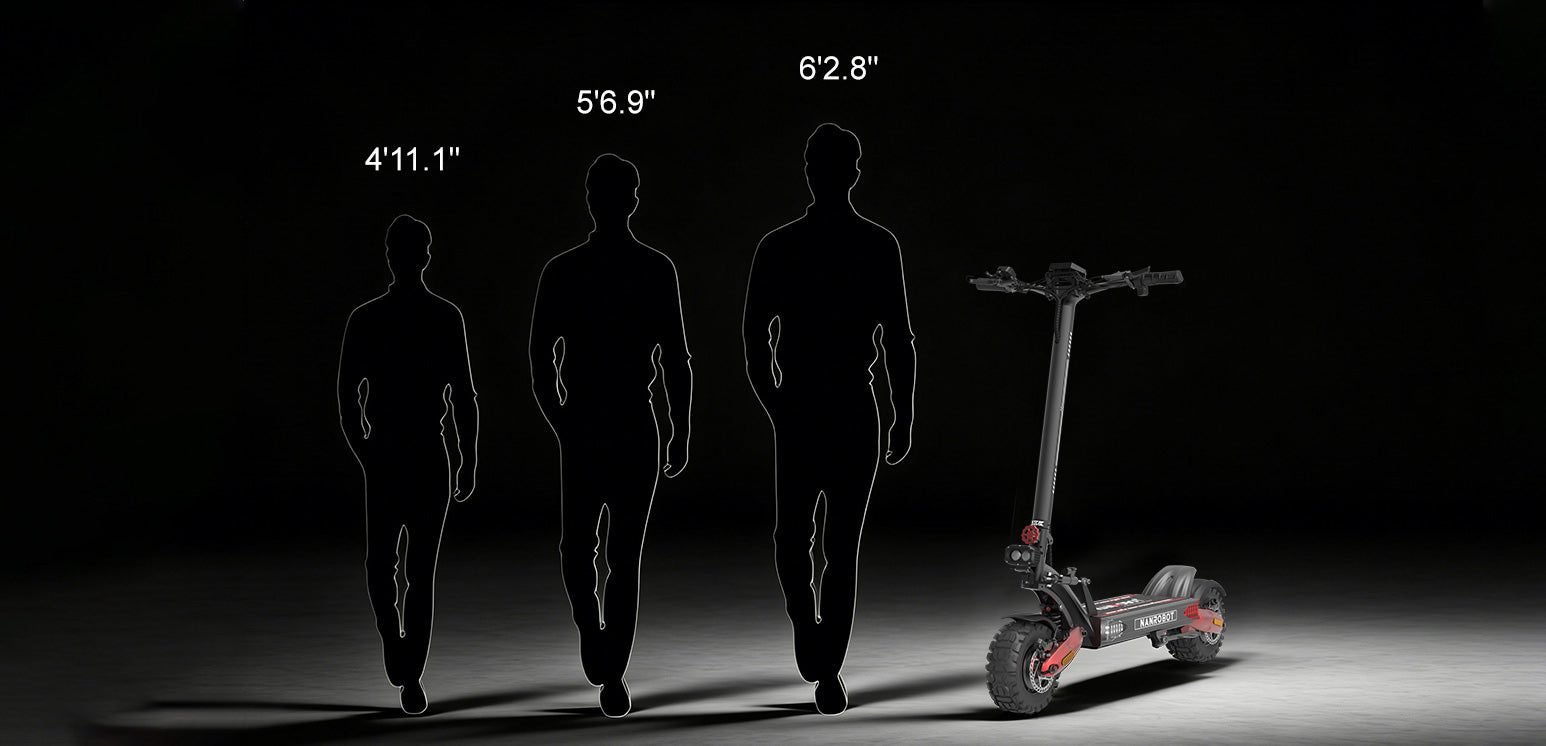 Size next to a rider