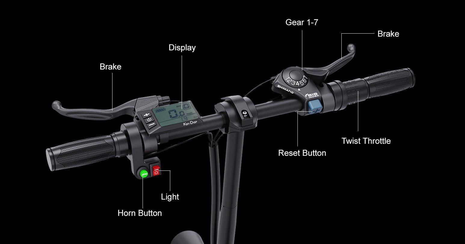 Adjustable seat and handlebar