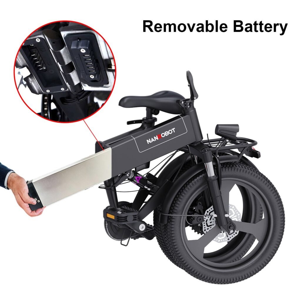 NANROBOT N1 20-Inch Electric Bike, photo 4
