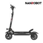 NANROBOT T1 electric scooter with sleek design, featuring handlebars, deck, and wheels, perfect for urban commuting.