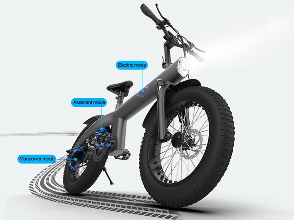NANROBOT Q3 electric bike, three riding modes