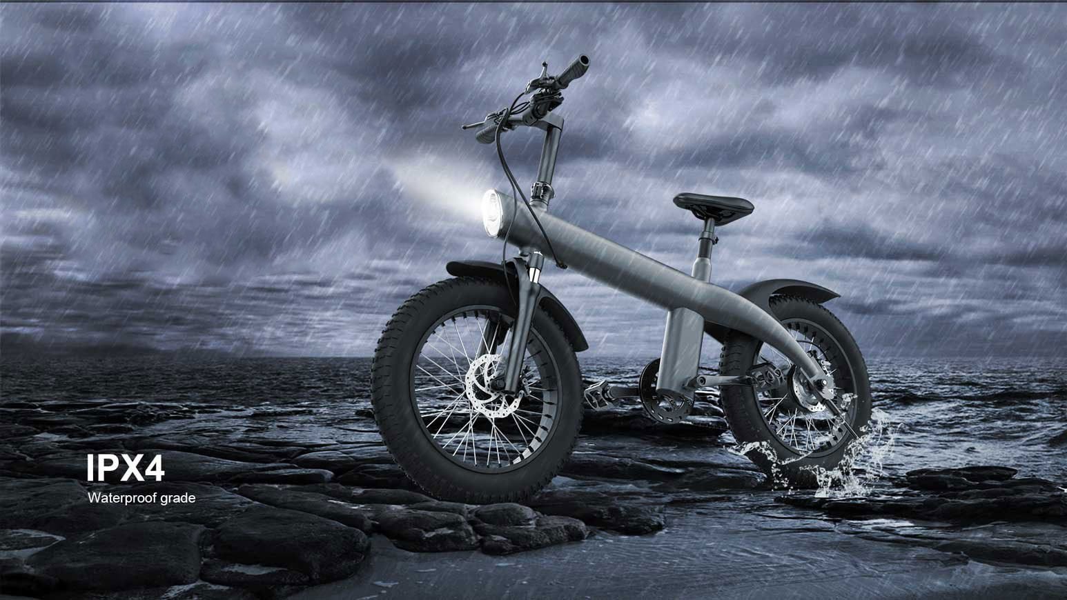 NANROBOT Q3 electric bike, weatherproof build