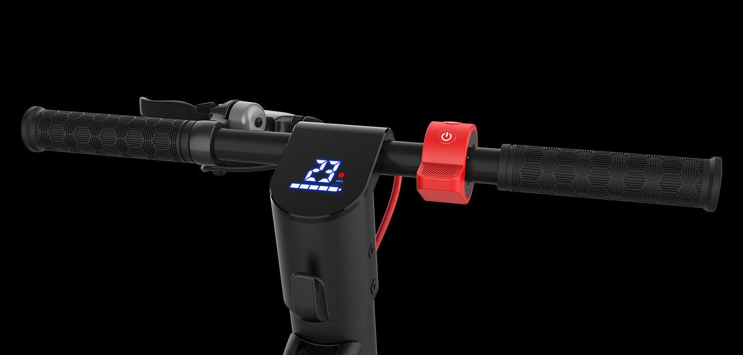 Thumb throttle and display