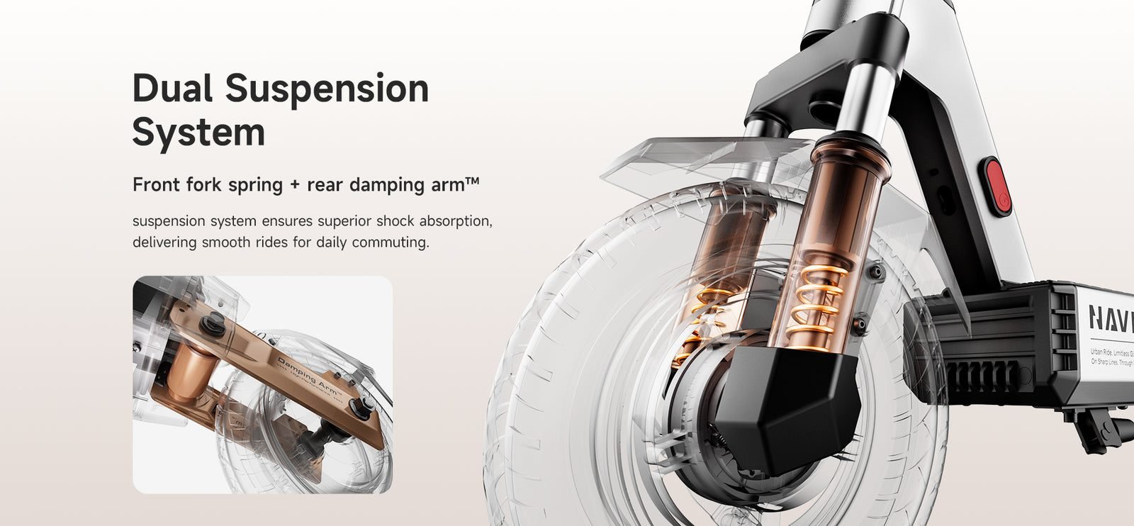 NAVEE G5 Pro electric scooter, feature 4