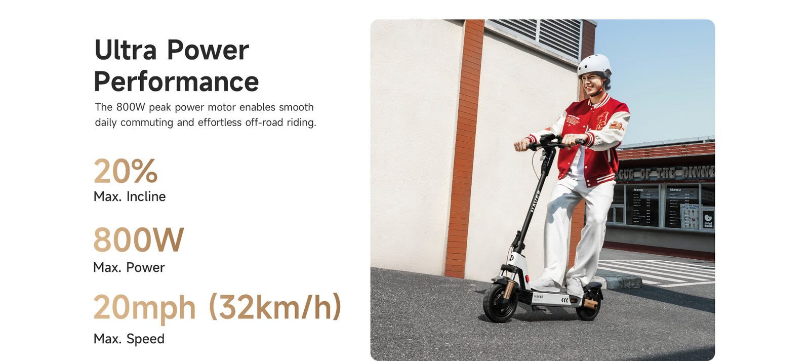 NAVEE lightweight electric scooter, feature 8
