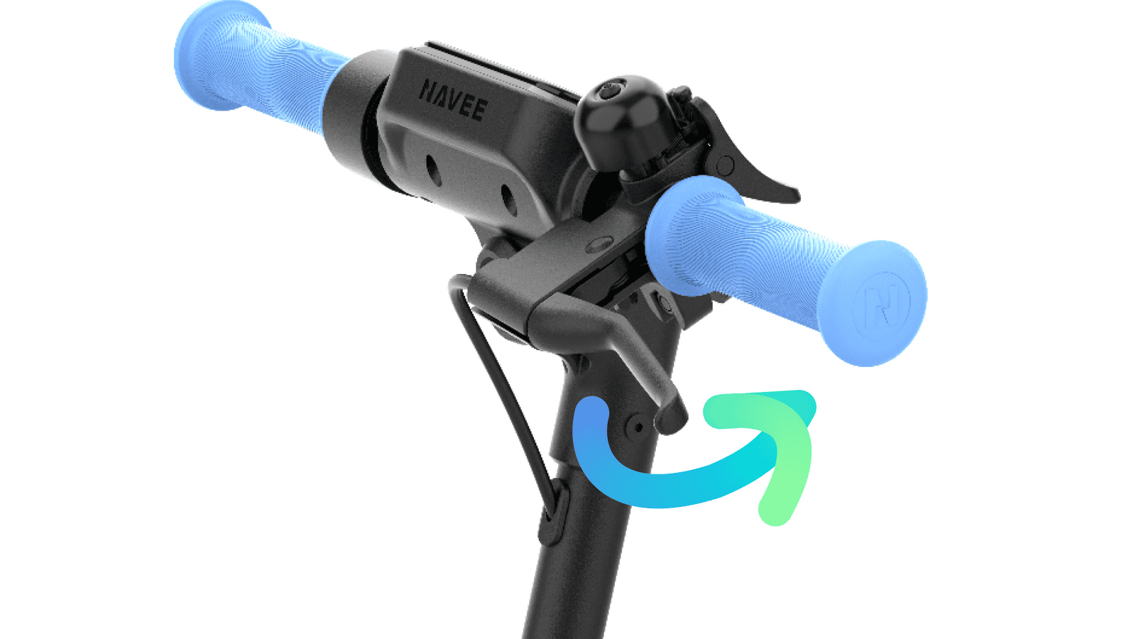 K100 kids electric scooter, detail 5