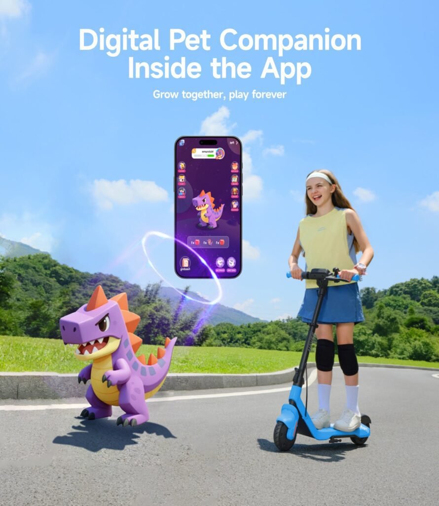 NAVEE K100 kids electric scooter, photo 5