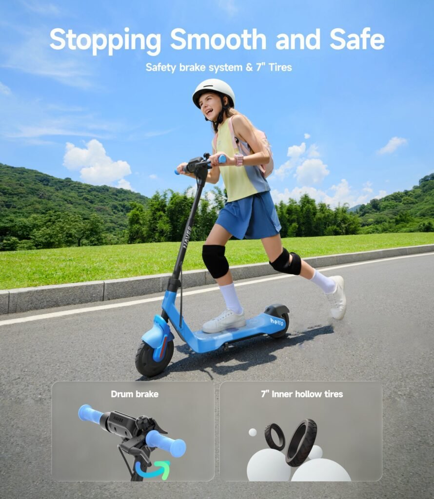 K100 electric scooter for kids, view 8