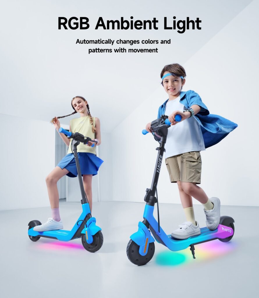 NAVEE K100 Max kids electric scooter, photo 5