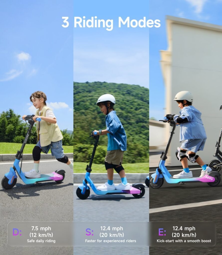 NAVEE K100 Max kids electric scooter, photo 7