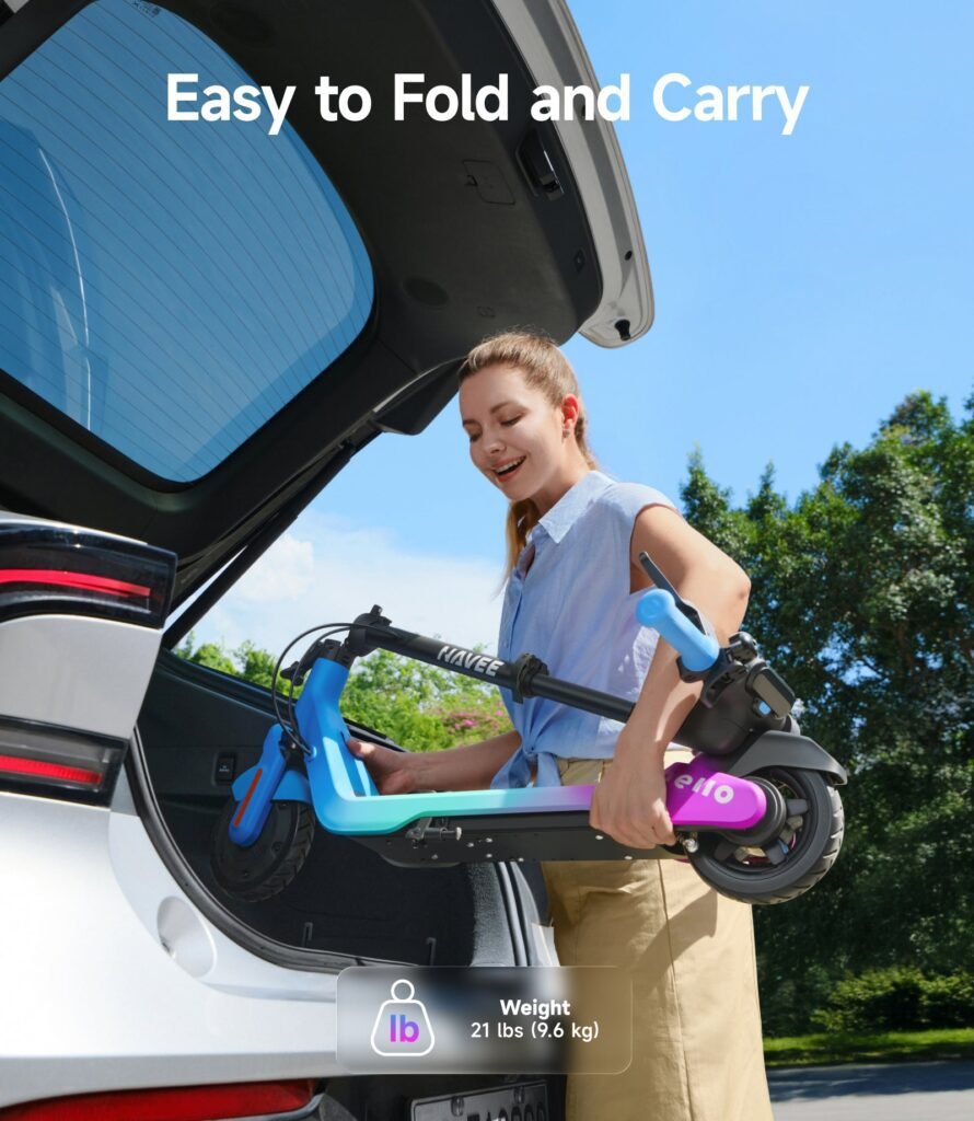 NAVEE K100 Max kids electric scooter, photo 9