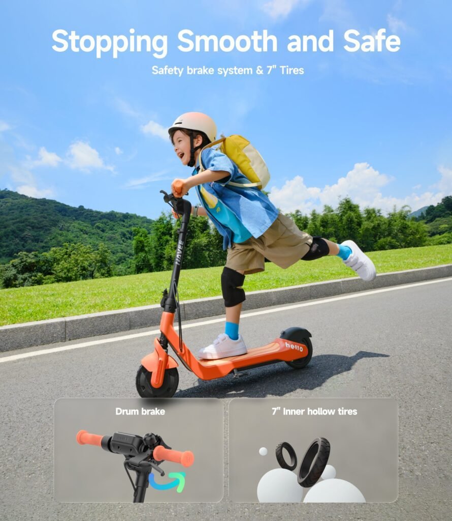 K100 Pro electric scooter for kids, view 10