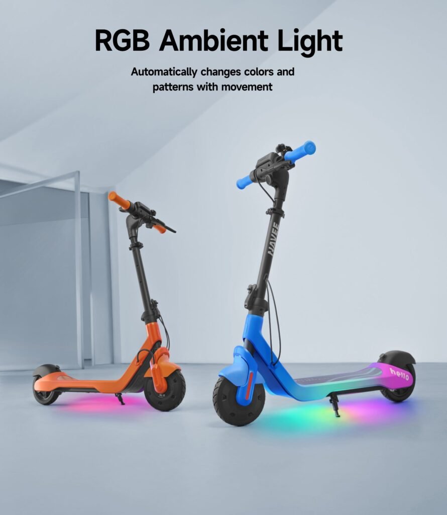 NAVEE K100 Pro kids electric scooter, photo 5