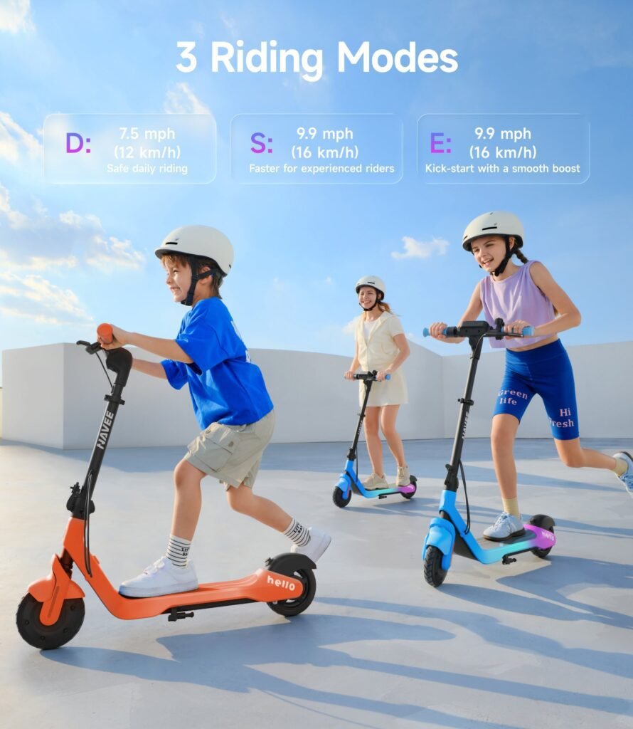 K100 Pro electric scooter for kids, view 6