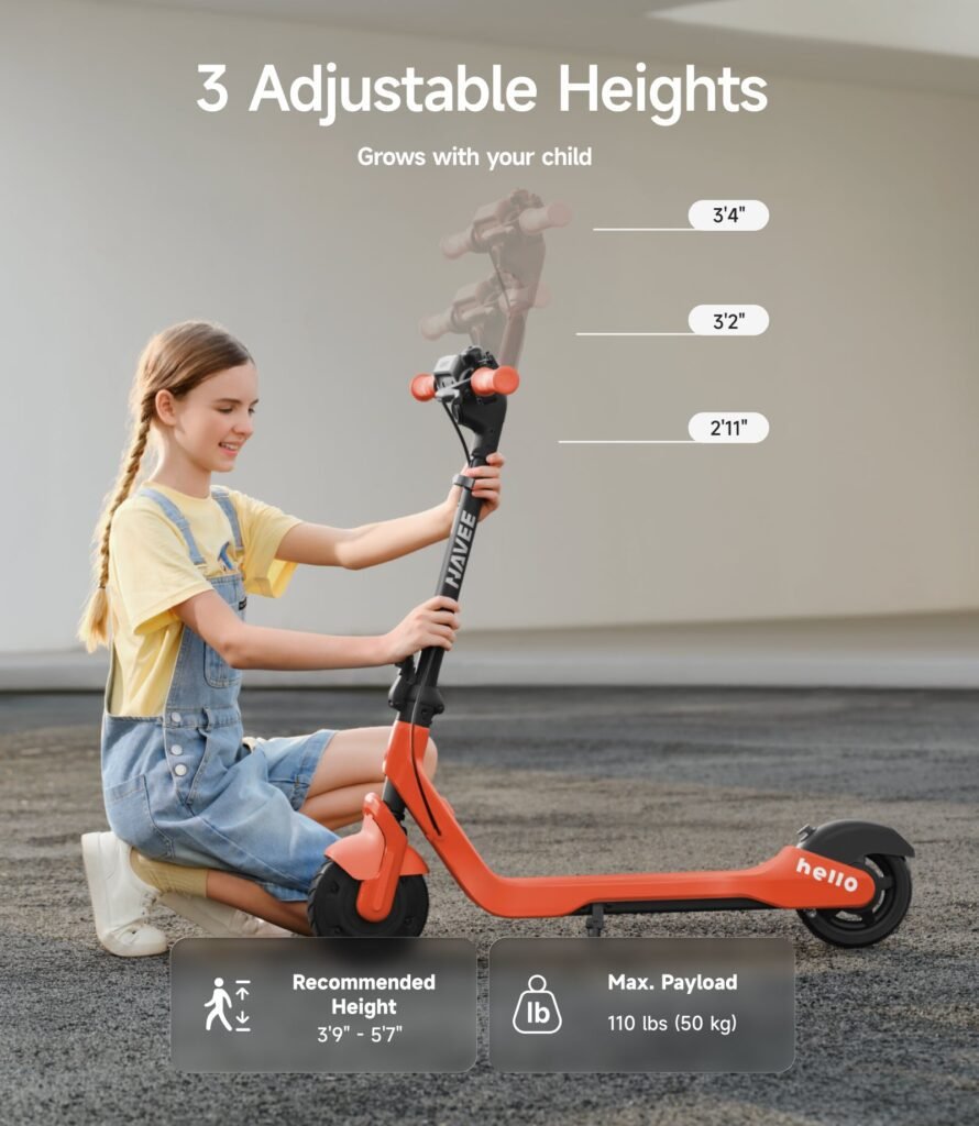 K100 Pro electric scooter for kids, view 8
