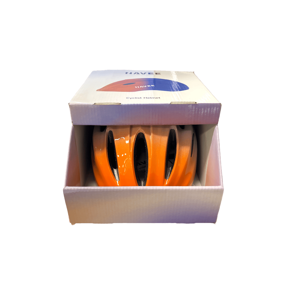 NAVEE kids bike helmet, box open