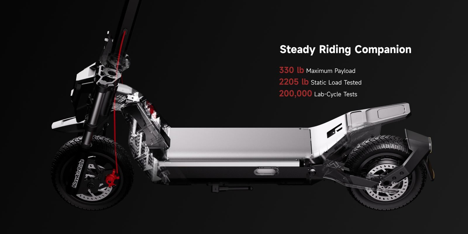 NAVEE all-terrain electric scooter, feature 14