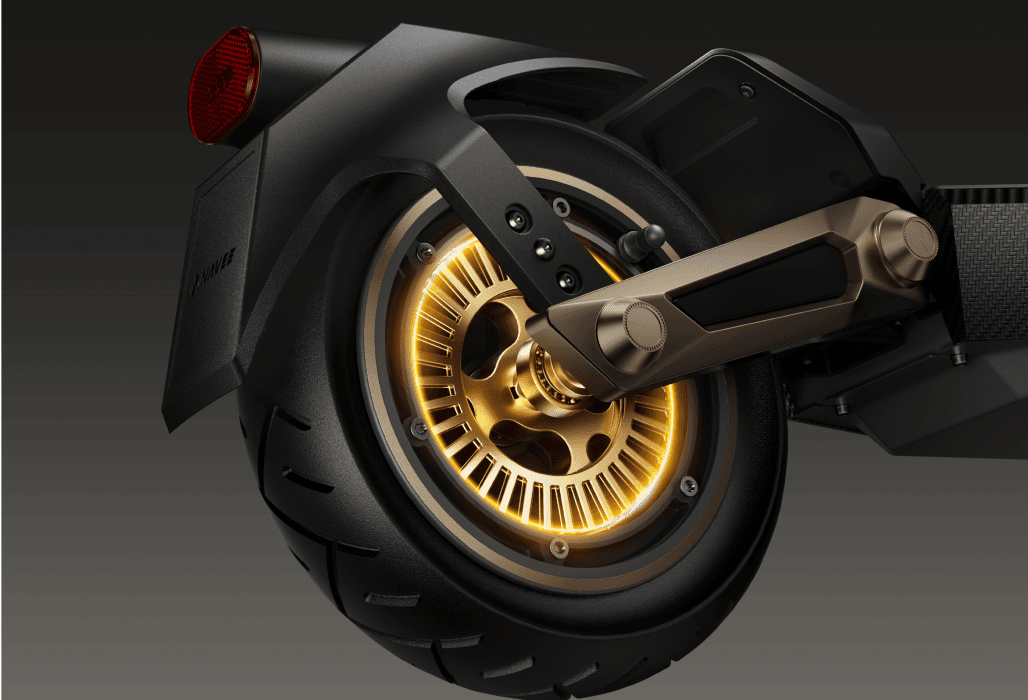 NAVEE dual suspension electric scooter, feature 8